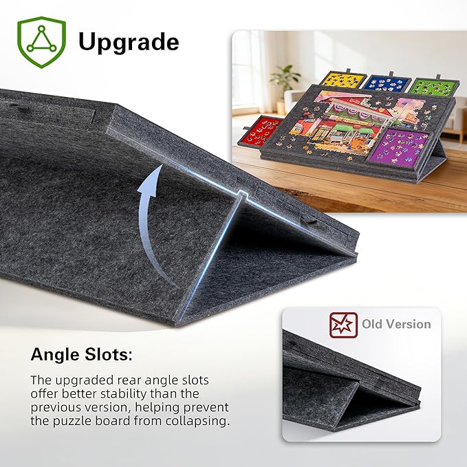 PuzzleDock™ I 2-in-1 Portable Puzzle Board