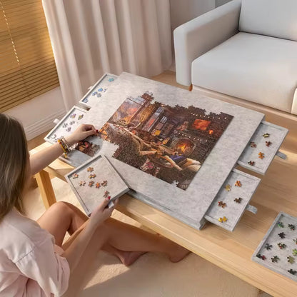 PuzzleDock™ I 2-in-1 Portable Puzzle Board