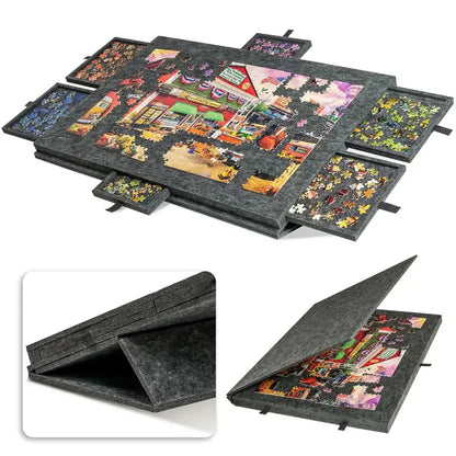 PuzzleDock™ I 2-in-1 Portable Puzzle Board